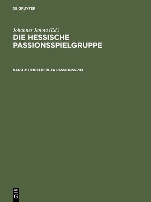 cover image of Heidelberger Passionsspiel